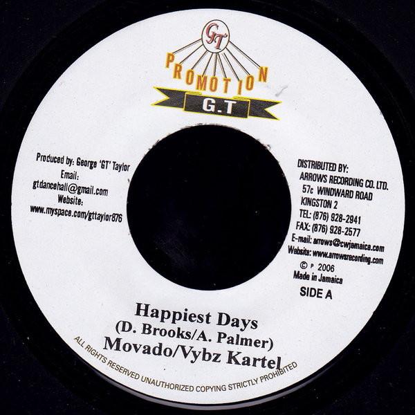 7inch Record MAVADO / VYBZ KARTEL / GLAMATON - Happiest Days / Love Again NONE G.T Promotion. 2006 Jamaica Reggae, Ska & Dub Used
7inch Record MAVADO / VYBZ KARTEL / GLAMATON - Happiest Days / Love Again NONE G.T Promotion. 2006 Jamaica Reggae, Ska & Dub Used