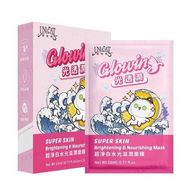 UNICAT - Super Skin Brightening & Nourishing Mask 5 pcs
UNICAT - Super Skin Brightening & Nourishing Mask 5 pcs