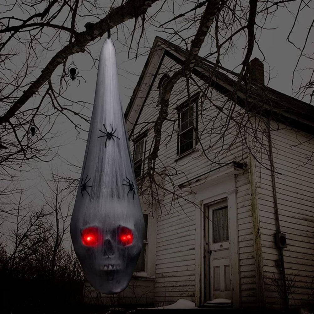 Hanging Halloween Glowing Skull Head Cloth Simulation Skull Head Realistic Outdoor белый
Hanging Halloween Glowing Skull Head Cloth Simulation Skull Head Realistic Outdoor белый