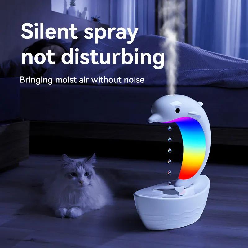 New Style Anti Gravity Humidifier Desktop Dolphin Speaker Ambient Light Bass Bluetooth Speaker Home Atomizer
New Style Anti Gravity Humidifier Desktop Dolphin Speaker Ambient Light Bass Bluetooth Speaker Home Atomizer