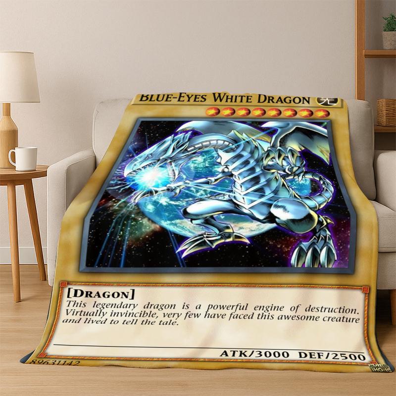 Anime Yu-Gi-Oh Monster Card Cartoon Flannel Blanket Soft Warm Blanket Throw Blanket for Bedroom Living Room Bed Picnic Kid 75x90cm
Anime Yu-Gi-Oh Monster Card Cartoon Flannel Blanket Soft Warm Blanket Throw Blanket for Bedroom Living Room Bed Picnic Kid 75x90cm
