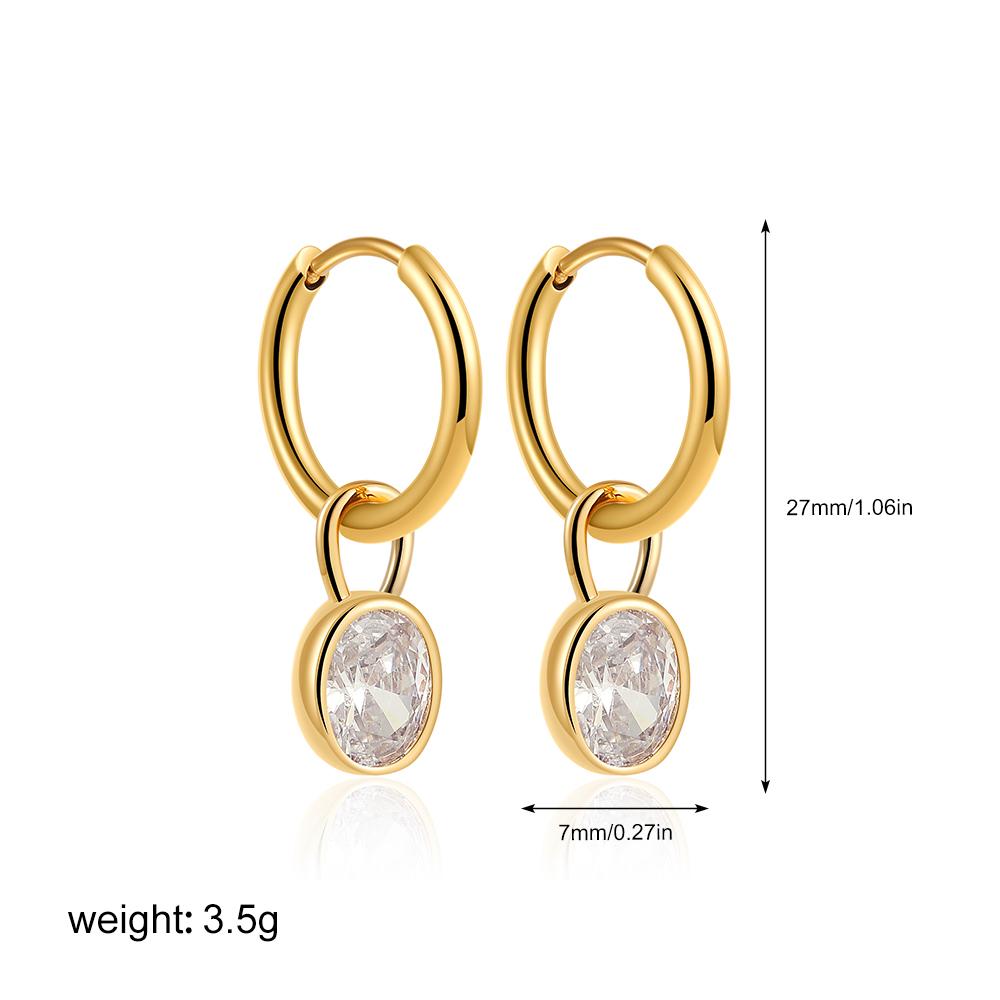 Multicolour Oval CZ Zircon Drop Earrings for Women Gold Plated Stainless Steel Hoop Huggie Earring Trendy Party Jewelry чистий
Multicolour Oval CZ Zircon Drop Earrings for Women Gold Plated Stainless Steel Hoop Huggie Earring Trendy Party Jewelry чистий