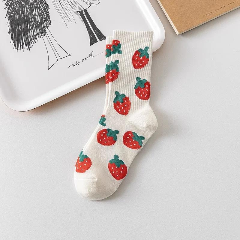 Женские носки Kawaii Floral Heart Print Crew Socks в корейском японском стиле, милые повседневные носки до середины икры, модные универсальные носки One Size
Женские носки Kawaii Floral Heart Print Crew Socks в корейском японском стиле, милые повседневные носки до середины икры, модные универсальные носки One Size