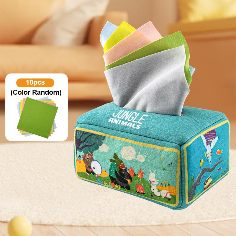Non-Toxic Baby Draw Paper Towel Tearing Tissue Box Baby Puzzle Early Education Montessori Children Cloth Toys
Non-Toxic Baby Draw Paper Towel Tearing Tissue Box Baby Puzzle Early Education Montessori Children Cloth Toys