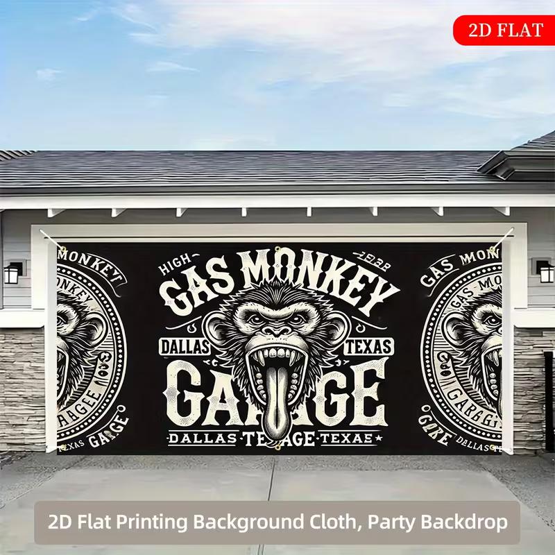 2D Gas Monkey Garage Backdrop, Dallas Texas Monkey Logo Garage Door Banner for Man Cave Decor 47.2x31.5inch/120*80cm
2D Gas Monkey Garage Backdrop, Dallas Texas Monkey Logo Garage Door Banner for Man Cave Decor 47.2x31.5inch/120*80cm