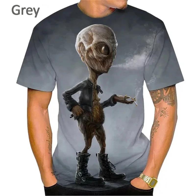 Summer Men s Alien Pattern 3D Printed T-shirt Cartoon Fashion Street O-neck Top Comfortable Casual Trendy Short Sleeve S
Summer Men s Alien Pattern 3D Printed T-shirt Cartoon Fashion Street O-neck Top Comfortable Casual Trendy Short Sleeve S