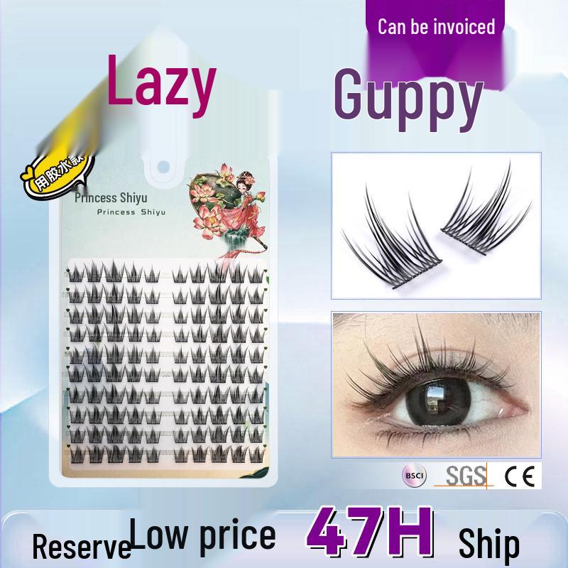 Guppy Glue-Free Baby Curl Natural Eyelashes - Custom Girl Group Segmented Flat Holiday Lashes
Guppy Glue-Free Baby Curl Natural Eyelashes - Custom Girl Group Segmented Flat Holiday Lashes
