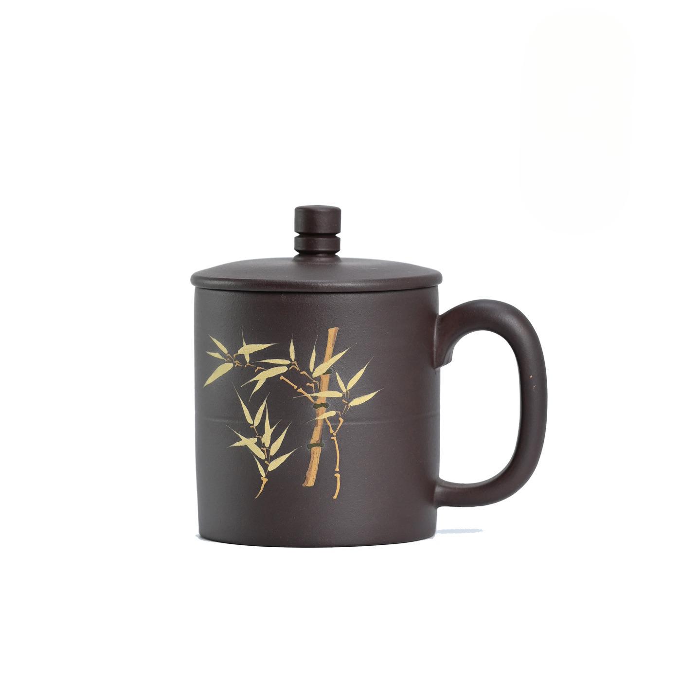 300ml Hand Painted Bamboo Knot Purple Clay Coffee Mug Beer Cup Afternoon Tea Mug Household Personal Office Water Cup Tea Items
300ml Hand Painted Bamboo Knot Purple Clay Coffee Mug Beer Cup Afternoon Tea Mug Household Personal Office Water Cup Tea Items