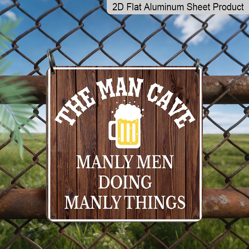2D Flat 1pc, Funny for Man Cave Metal Sign - Manly Men Doing Manly Things Wall Plaque, Novelty Warning/Decorative Sign for, Bar, Office, for Man 20*20cm
2D Flat 1pc, Funny for Man Cave Metal Sign - Manly Men Doing Manly Things Wall Plaque, Novelty Warning/Decorative Sign for, Bar, Office, for Man 20*20cm