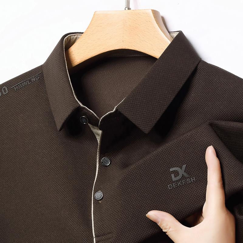 2025 New Autumn New Men S Long Sleeve Polo Shirt Middle Aged Business Comfortable Solid Color Men S Collar T-Shirt 4XL
2025 New Autumn New Men S Long Sleeve Polo Shirt Middle Aged Business Comfortable Solid Color Men S Collar T-Shirt 4XL