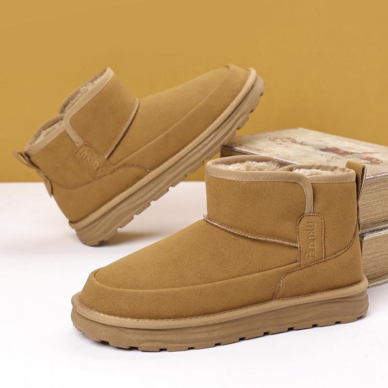 Мужские зимние ботинки, новые зимние бархатные теплые хлопковые ботинки, утолщенная повседневная обувь средней высоты, чехол для стопы без шнурков и встроенный мех 39 верблюд
Мужские зимние ботинки, новые зимние бархатные теплые хлопковые ботинки, утолщенная повседневная обувь средней высоты, чехол для стопы без шнурков и встроенный мех 39 верблюд