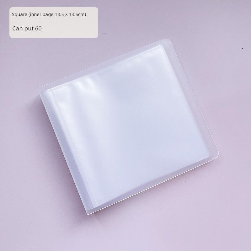 Draft Storage Book Watercolor Illustration Storage Favorites Transparent Folder Double-Layer Double-Page Photo Album 13.5X13.5Cm Square
Draft Storage Book Watercolor Illustration Storage Favorites Transparent Folder Double-Layer Double-Page Photo Album 13.5X13.5Cm Square