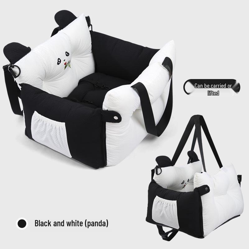 Безопасная лежанка для питомца в машину: Автокресло и подушка для собаки/кошки
Безопасная лежанка для питомца в машину: Автокресло и подушка для собаки/кошки