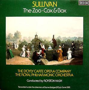 LP Record SIR ARTHUR SULLIVAN - D OYLY CARTE - The Zoo - Cox & Box TXS128 Decca 1978 UK Classical Used
LP Record SIR ARTHUR SULLIVAN - D OYLY CARTE - The Zoo - Cox & Box TXS128 Decca 1978 UK Classical Used