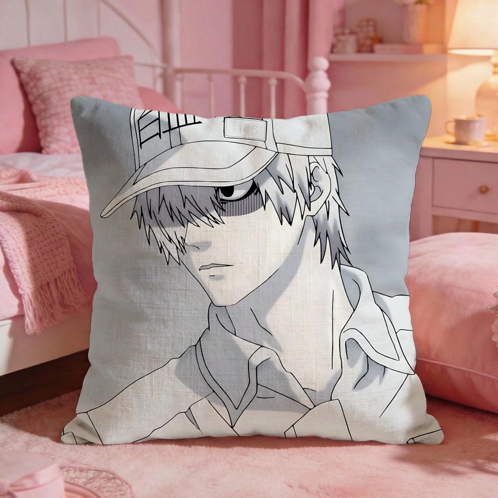 CCells At WWorks Anime Cushion Cover Premium Comfort Reversible Pillow Cove Two In One Design For Any Room Car Interior 30X30cm
CCells At WWorks Anime Cushion Cover Premium Comfort Reversible Pillow Cove Two In One Design For Any Room Car Interior 30X30cm