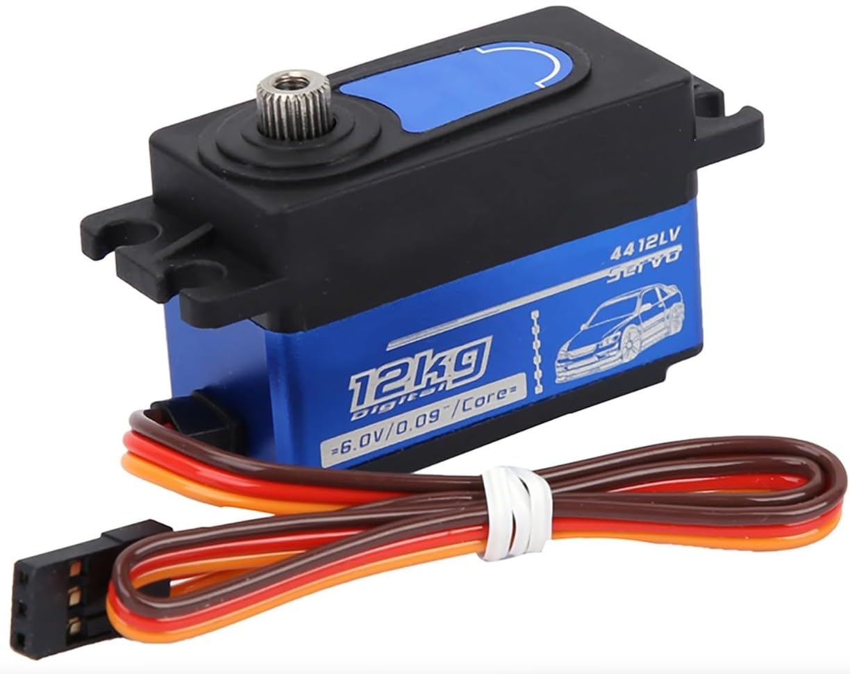 OSE SPT4412LV Digital Servo, 12KG High Torque Metal Short Servo with Accessory Pack and Screws for 1:10 RC Drift Cars.
OSE SPT4412LV Digital Servo, 12KG High Torque Metal Short Servo with Accessory Pack and Screws for 1:10 RC Drift Cars.