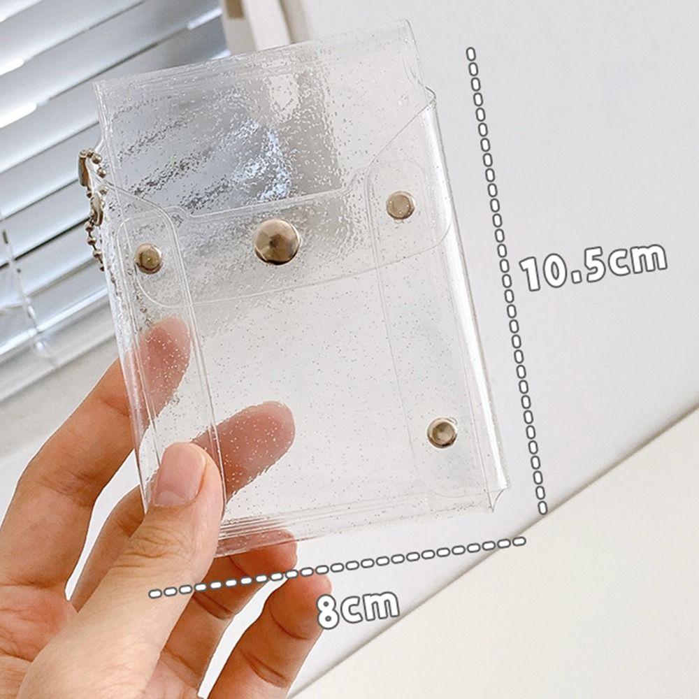 2Pcs Waterproof Transparent Coin Purse PVC Mini Change Pouch Keychain Photo Card Wallet Girls White-2Pcs
2Pcs Waterproof Transparent Coin Purse PVC Mini Change Pouch Keychain Photo Card Wallet Girls White-2Pcs