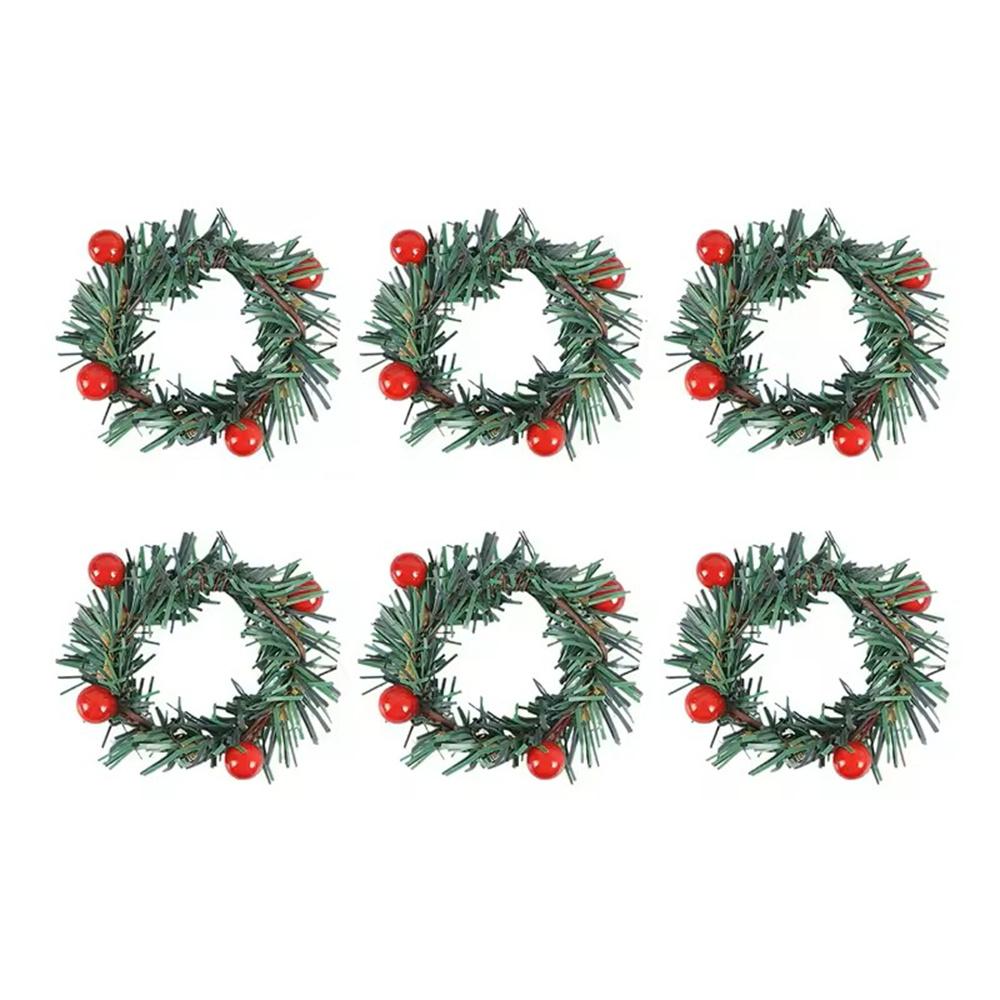 6 Pcs Red Fruit Pine Needle Flower Rings, Thanksgiving, Christmas, Wedding Table Decorations, Napkin Rings
6 Pcs Red Fruit Pine Needle Flower Rings, Thanksgiving, Christmas, Wedding Table Decorations, Napkin Rings