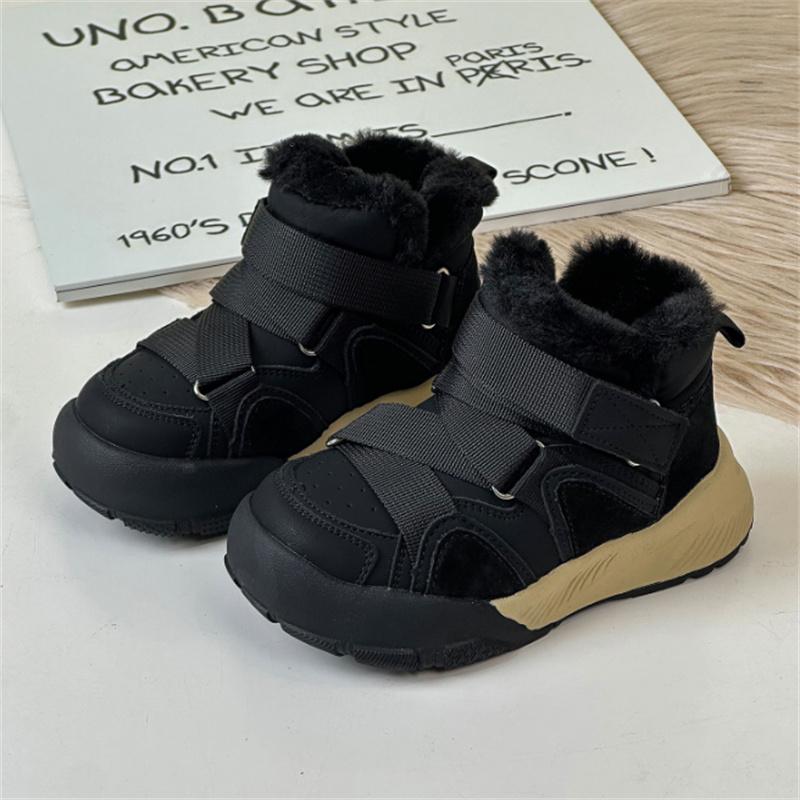 Winter Children Snow Boots Leather Warm Plush Toddler Kids Shoes Non-slip Girls Boys Boots EU 26-37 30 чорний
Winter Children Snow Boots Leather Warm Plush Toddler Kids Shoes Non-slip Girls Boys Boots EU 26-37 30 чорний