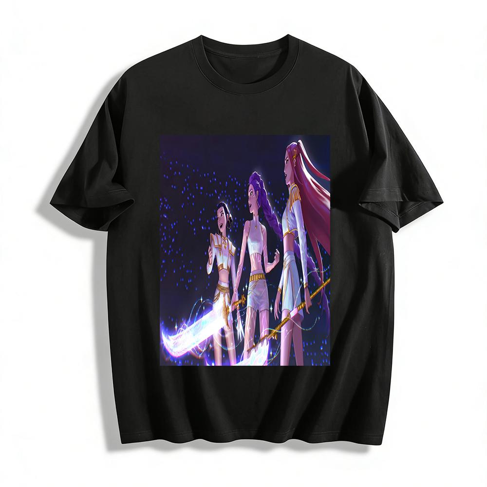 League of Legends KDA Group Printed T-Shirt Game Fans Support Casual Loose Short Sleeve Top Pure cotton T-shirt XXS
League of Legends KDA Group Printed T-Shirt Game Fans Support Casual Loose Short Sleeve Top Pure cotton T-shirt XXS
