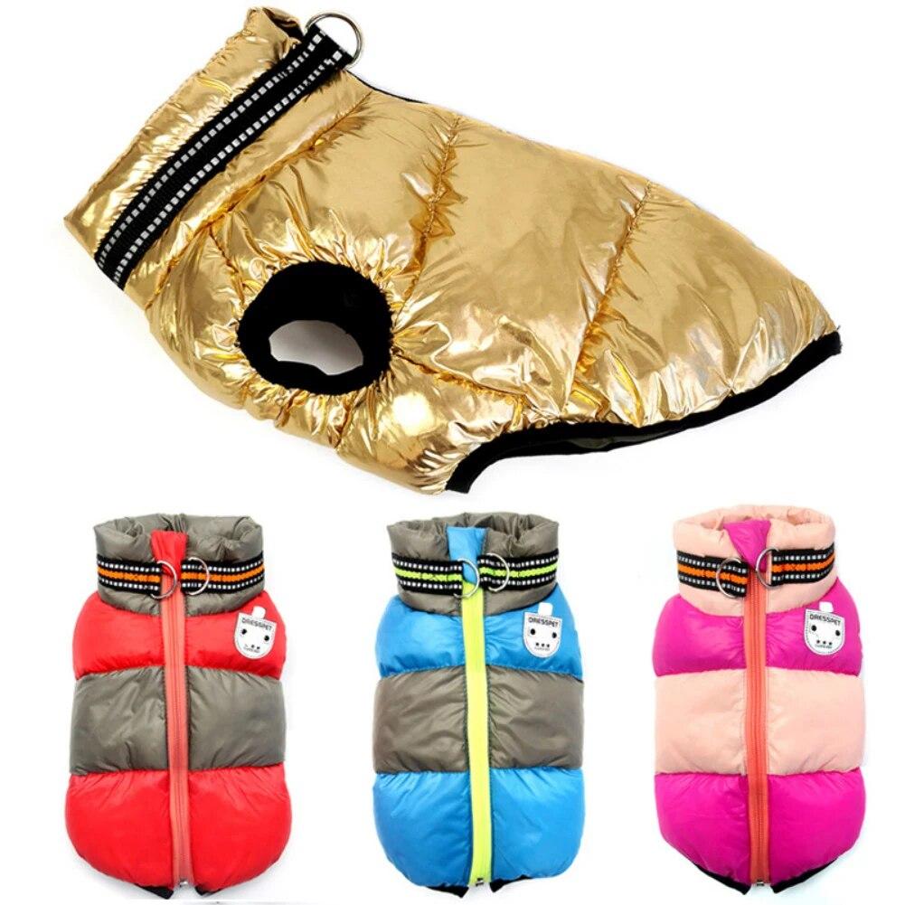 Large Pet Dog Clothes Winter Warm Dog Jacket With Collar For Labrador Waterproof Big Dog Coat Chihuahua French Bulldog Outfits
Large Pet Dog Clothes Winter Warm Dog Jacket With Collar For Labrador Waterproof Big Dog Coat Chihuahua French Bulldog Outfits
