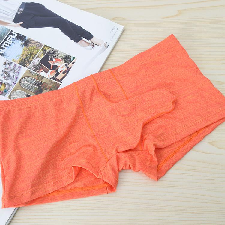 Однотонное нижнее белье средней талии с плоскими углами для мужчин, изготовленное из хлопка и дышащее 2XL оранжевый
Однотонное нижнее белье средней талии с плоскими углами для мужчин, изготовленное из хлопка и дышащее 2XL оранжевый