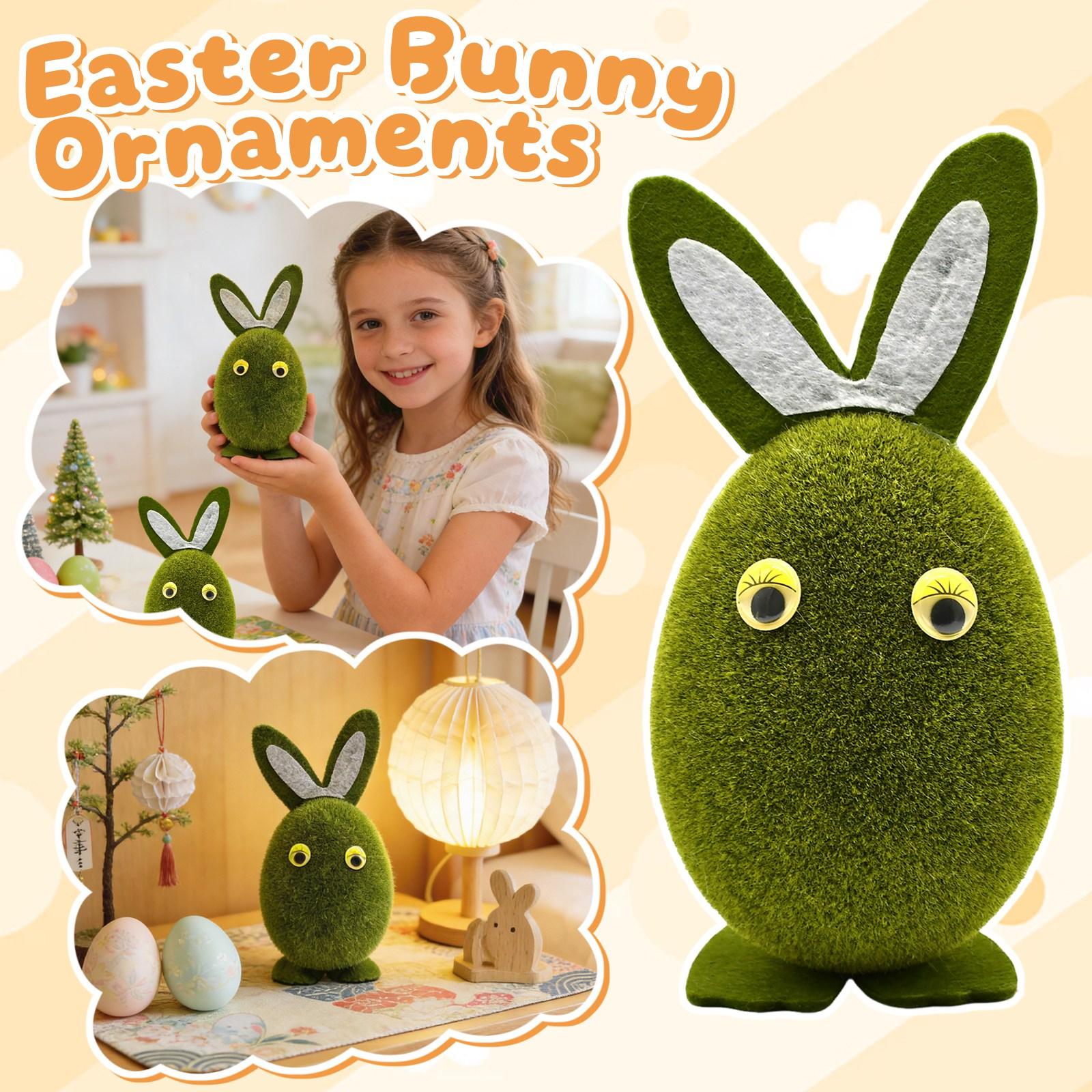 Simulated Flocked Easter Bunny Home Decoration For Gardens And Courtyards. One Size зелёный
Simulated Flocked Easter Bunny Home Decoration For Gardens And Courtyards. One Size зелёный