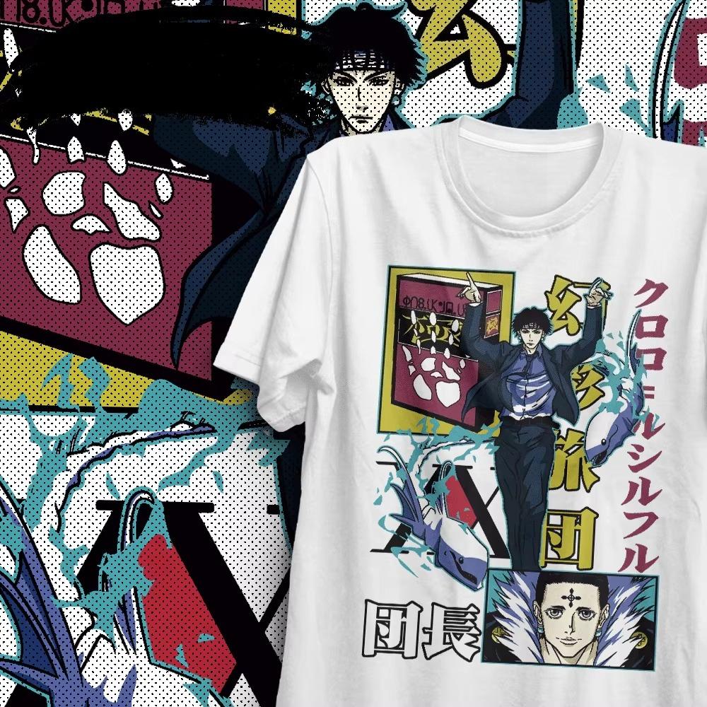 Hunter X Hunter Anime Chrollo Printed Tshirt Unisexs and Womens Tshirt Unisexs Top Sports Tshirt 2026 Summer New Tee S
Hunter X Hunter Anime Chrollo Printed Tshirt Unisexs and Womens Tshirt Unisexs Top Sports Tshirt 2026 Summer New Tee S
