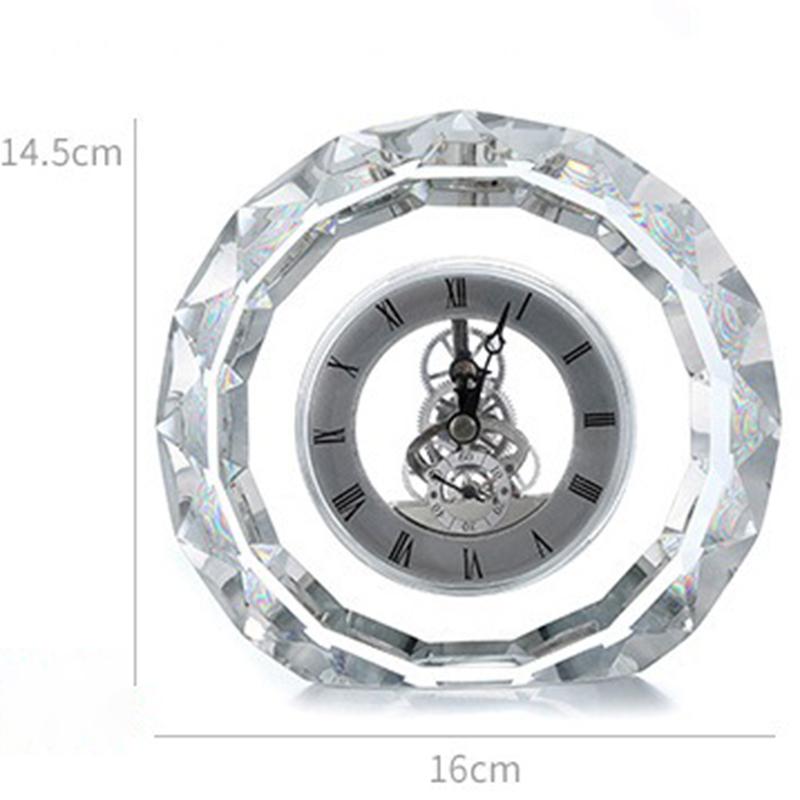 Modern Desk Clock Brief Silent Round Desk Clock Vintage Transparent Clocks Quartz Luxury Aesthetic Clocks Battery Home Decor срібний
Modern Desk Clock Brief Silent Round Desk Clock Vintage Transparent Clocks Quartz Luxury Aesthetic Clocks Battery Home Decor срібний