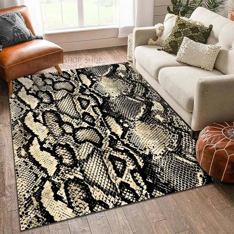 HD Snakeskin Texture Pattern Carpet for Living Room Bedroom Sofa Home Decor Non-slip Floor Mat Large Size Outdoor Carpet 40x60cm
HD Snakeskin Texture Pattern Carpet for Living Room Bedroom Sofa Home Decor Non-slip Floor Mat Large Size Outdoor Carpet 40x60cm