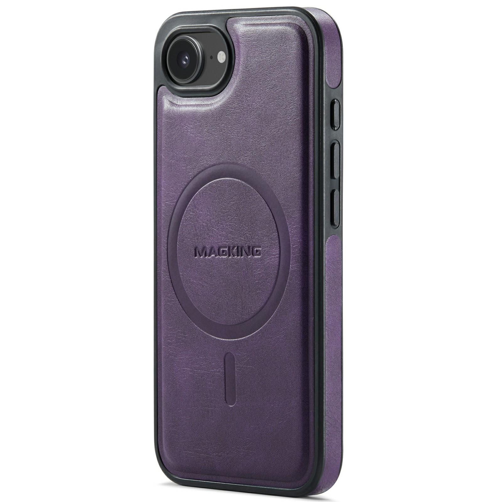 MAGKING K1 Series For iPhone 16e Magnetic Case PC + TPU + PU Leather Phone Cover E
MAGKING K1 Series For iPhone 16e Magnetic Case PC + TPU + PU Leather Phone Cover E