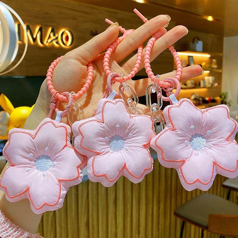 Gift Fabric Pink Backpack Accessory Cherry Blossom Keyring Sakura Bag Pendant Floral Keychain рожевий
Gift Fabric Pink Backpack Accessory Cherry Blossom Keyring Sakura Bag Pendant Floral Keychain рожевий