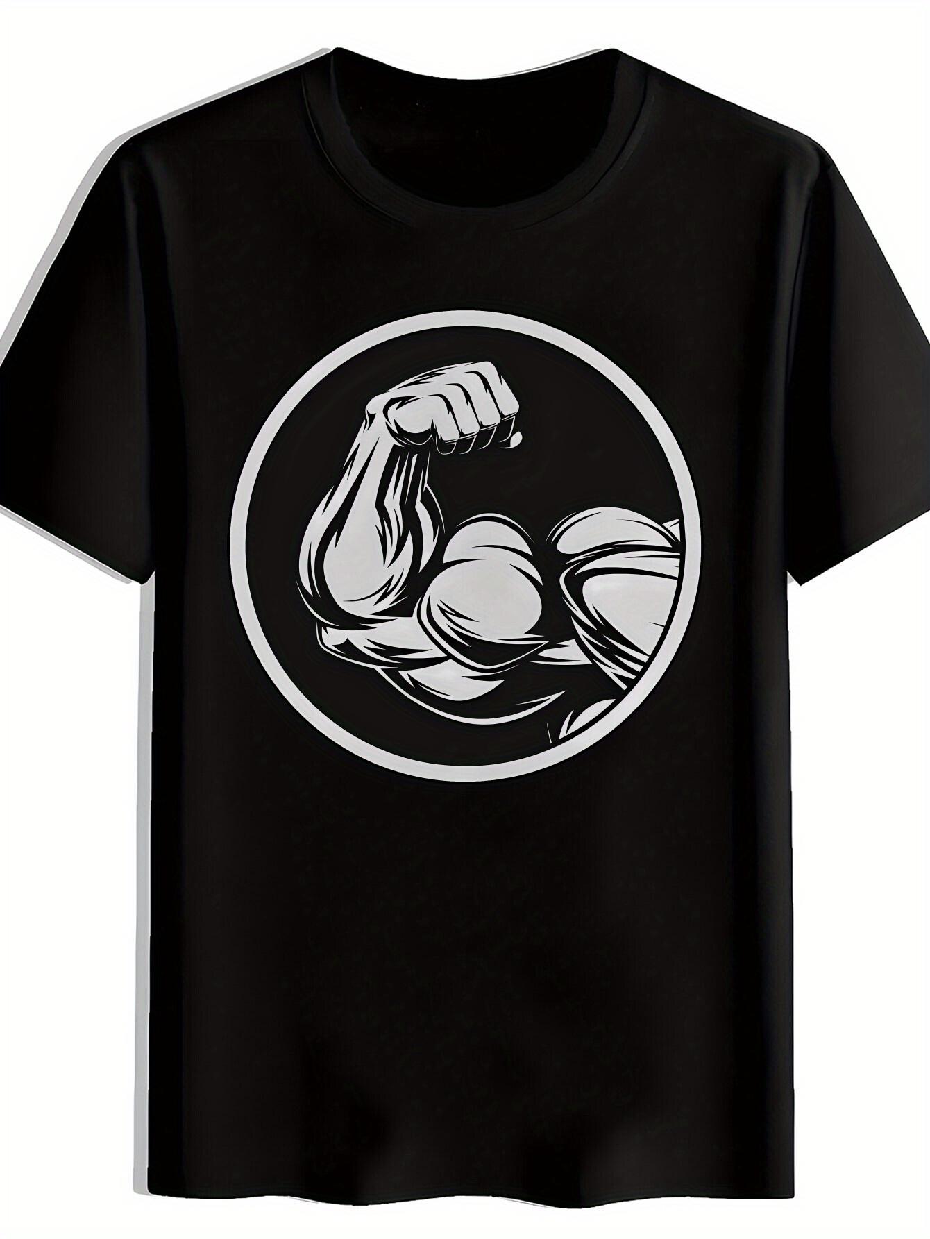 Inspirational Gym Graphic T-shirt - Black Short Sleeve Crew Neck XXXXL
Inspirational Gym Graphic T-shirt - Black Short Sleeve Crew Neck XXXXL