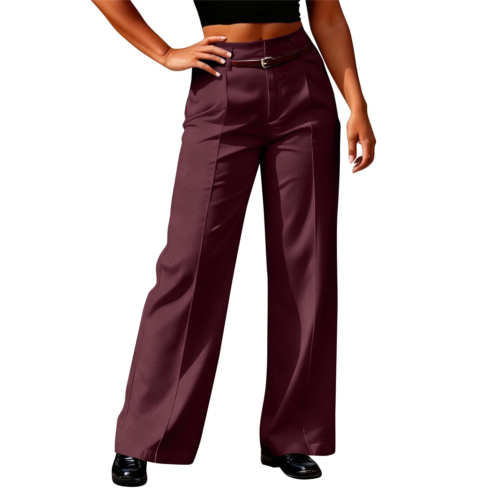 Women s Wide-leg Trousers, High-waisted Straight-leg Business Trousers, Long Trousers With Belt XL
Women s Wide-leg Trousers, High-waisted Straight-leg Business Trousers, Long Trousers With Belt XL