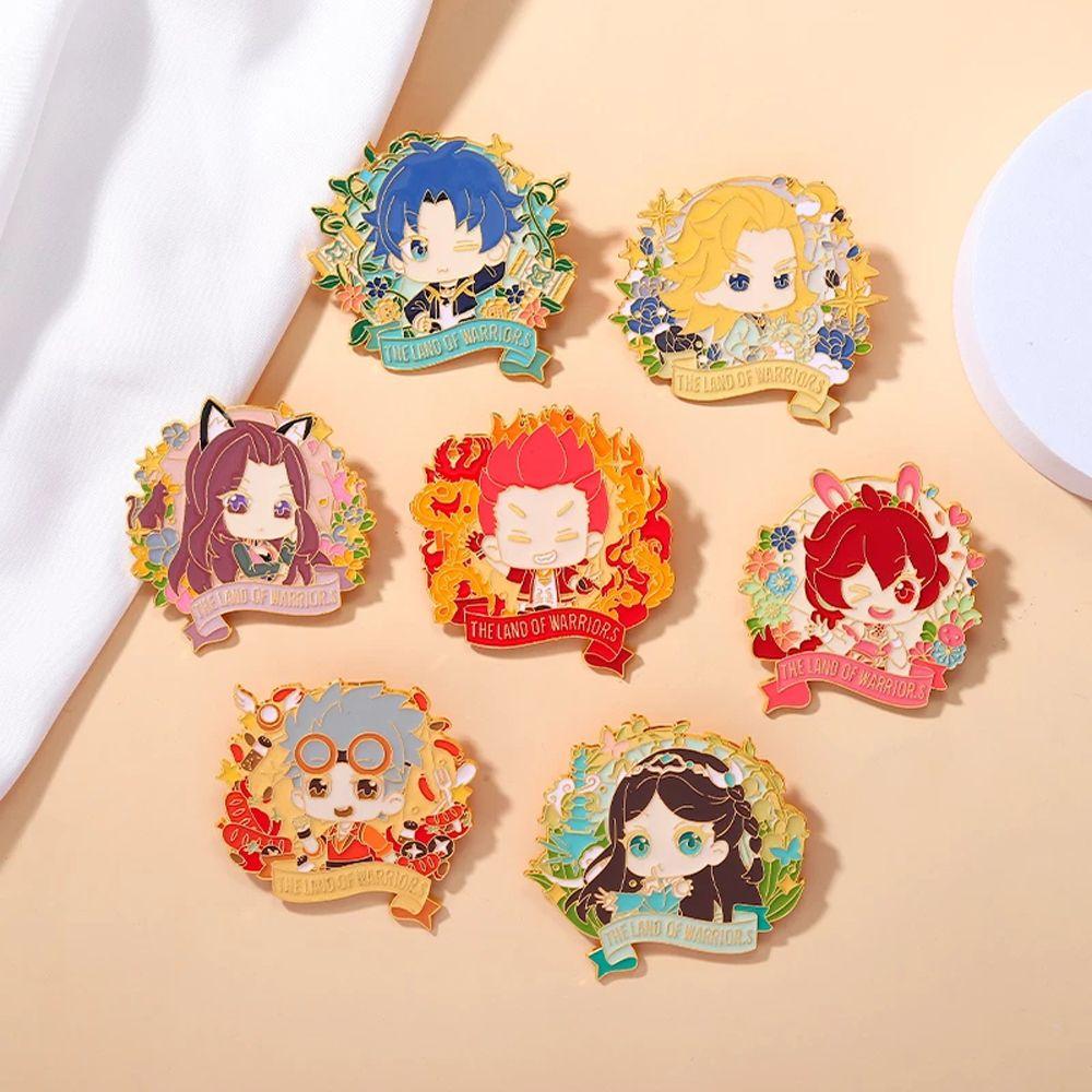 Metal Brooch Cartoon Decor Badge Anime Badge Douluo Continent Brooch Lapel Pin Enamel Brooch A
Metal Brooch Cartoon Decor Badge Anime Badge Douluo Continent Brooch Lapel Pin Enamel Brooch A