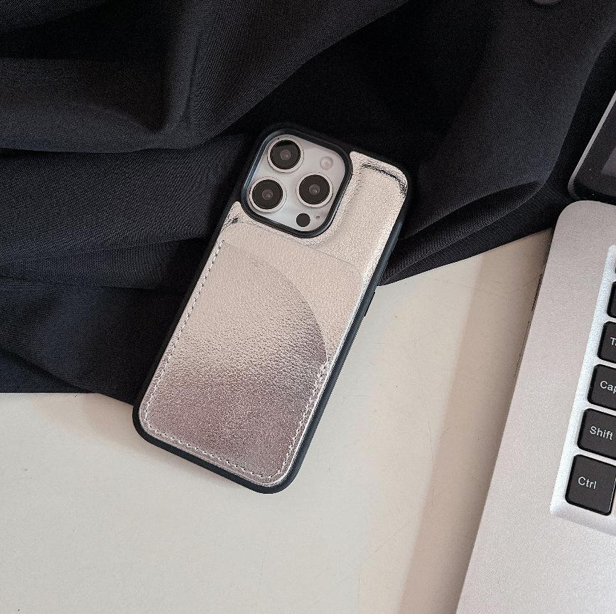 Leather Fan-Shaped Card Holder for iPhone 16 Pro: Multi-Card Slots & Coin Purse 16 Pro Max серебряный
Leather Fan-Shaped Card Holder for iPhone 16 Pro: Multi-Card Slots & Coin Purse 16 Pro Max серебряный