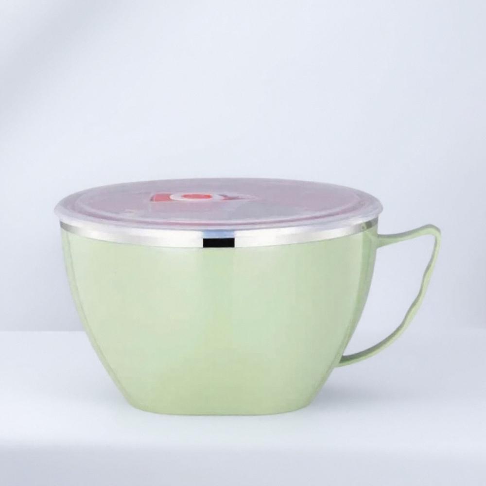 Миска для лапши из нержавеющей стали большой вместимости с крышкой для студентов общежитий - С дренажным отверстием - Материал пищевого класса
Миска для лапши из нержавеющей стали большой вместимости с крышкой для студентов общежитий - С дренажным отверстием - Материал пищевого класса