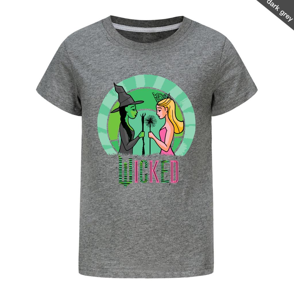 Kids Girls Witch Print Casual Short Sleeves T-Shirt 160cm темно-серого
Kids Girls Witch Print Casual Short Sleeves T-Shirt 160cm темно-серого