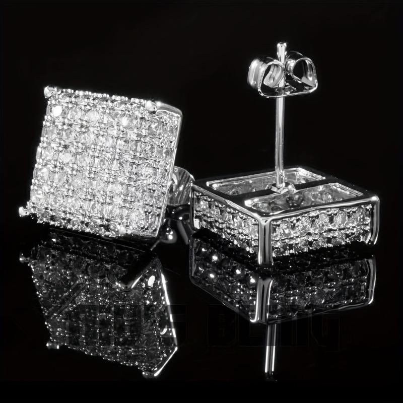 Fashion -Color Square Classic Zircon Ear Studs For Men Women Fashion Shiny Faux Studs Earrings Jewelry Gift For Friends
Fashion -Color Square Classic Zircon Ear Studs For Men Women Fashion Shiny Faux Studs Earrings Jewelry Gift For Friends