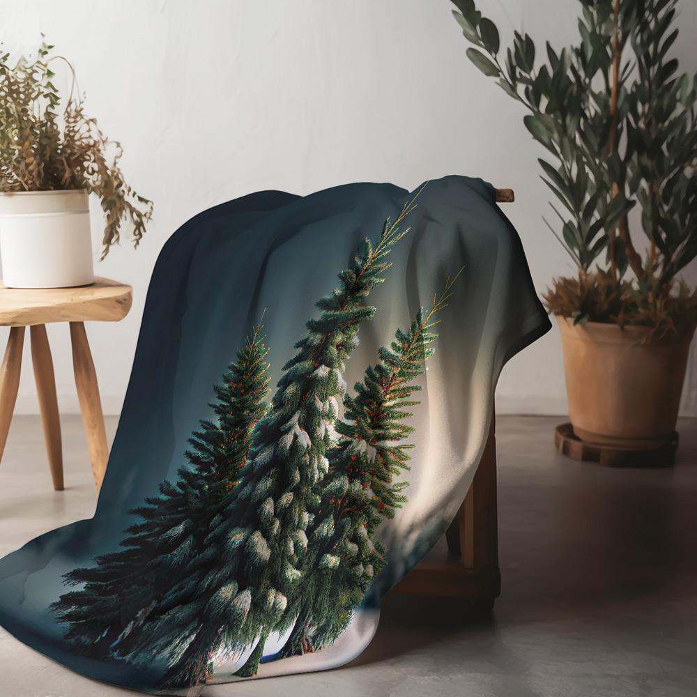 Tuniu Cozy Winter Forest Fleece Blanket for Sofa Bed Living Room Bedroom Decor Gift 75x90cm
Tuniu Cozy Winter Forest Fleece Blanket for Sofa Bed Living Room Bedroom Decor Gift 75x90cm