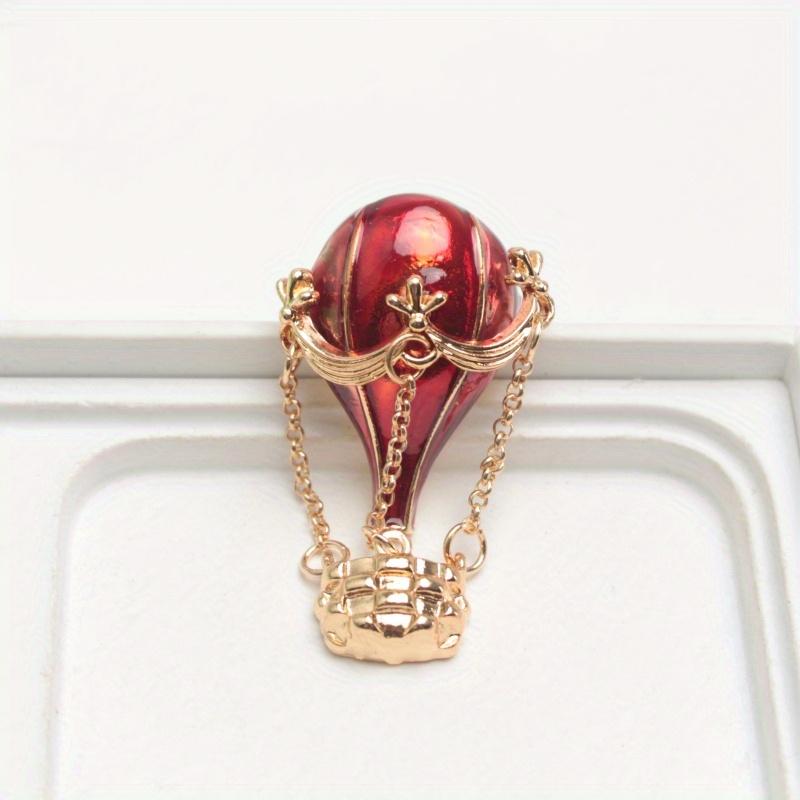 Fashion Ethos Enamel Hot Air Balloon Brooch Rhinestone Fashion Sweater Jewelry Pin Accessories
Fashion Ethos Enamel Hot Air Balloon Brooch Rhinestone Fashion Sweater Jewelry Pin Accessories