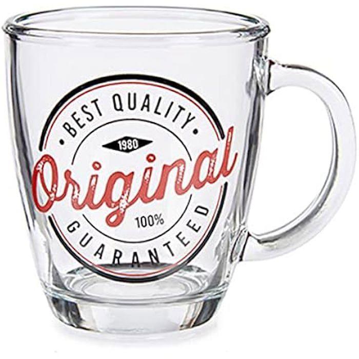 Mug - VIVALTO - Original Transparent - 320 ml - 6 unités - Verre - Multicolore чистий
Mug - VIVALTO - Original Transparent - 320 ml - 6 unités - Verre - Multicolore чистий