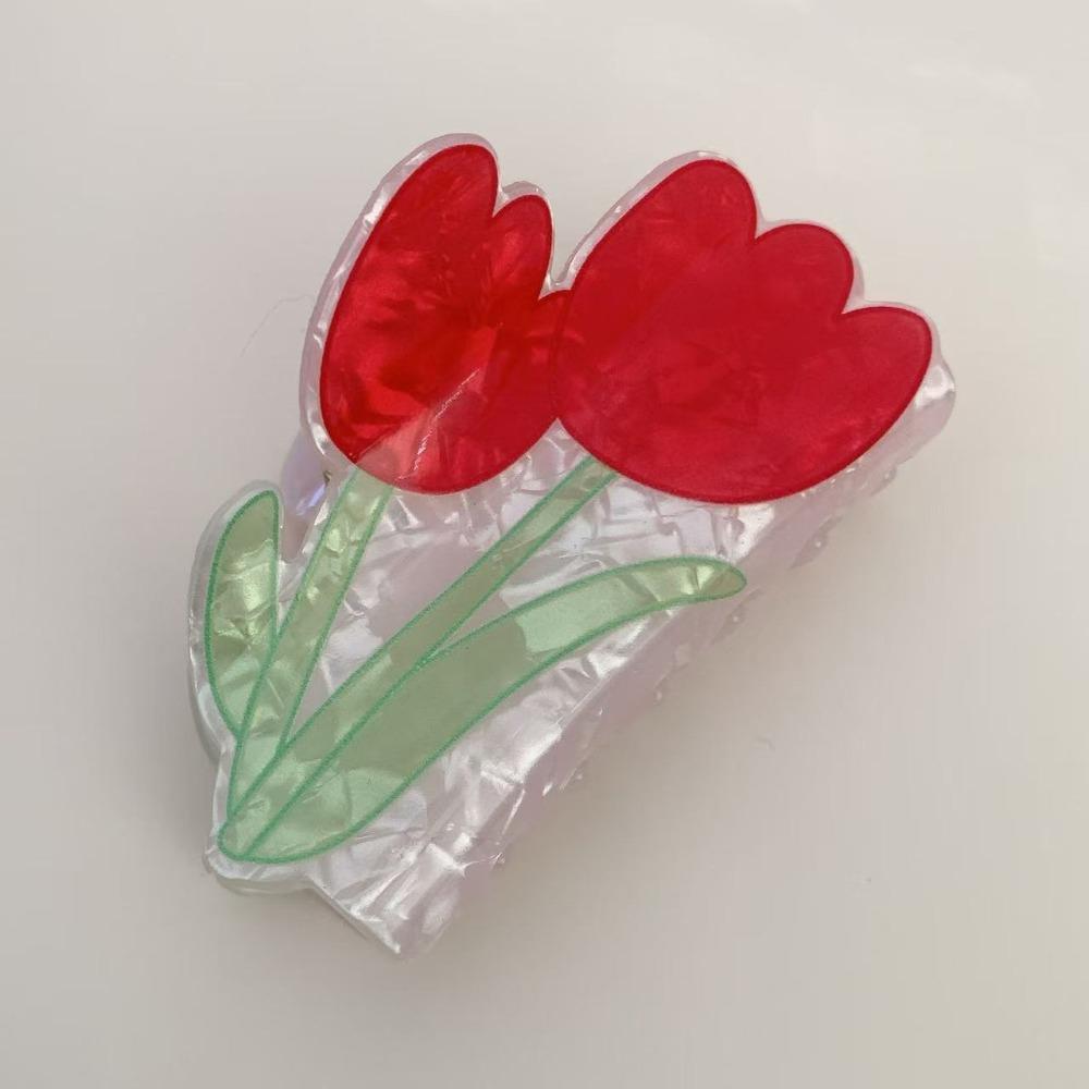 Держатель для хвоста Ацетат Зажим-акула Розовый Красный Уксусная кислота Захват Зажим Цветок тюльпана Заколка для волос Девочка Style A
Держатель для хвоста Ацетат Зажим-акула Розовый Красный Уксусная кислота Захват Зажим Цветок тюльпана Заколка для волос Девочка Style A