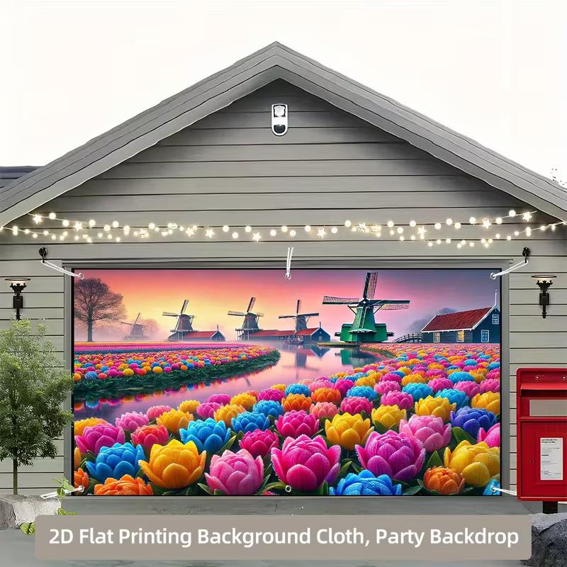 2D Netherlands Windmill Scene Cover for Home Exterior and Garden Aesthetic 47.2x31.5inch/120*80cm
2D Netherlands Windmill Scene Cover for Home Exterior and Garden Aesthetic 47.2x31.5inch/120*80cm