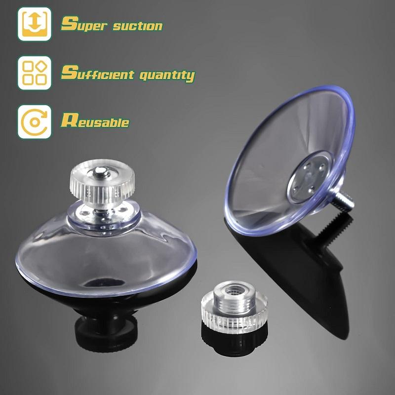 10PCS Vacuum Suction Cup Hooks 50mm Clear Sucker Glass Suction Pad Bathroom Strong Suction Cup for Car Glass Bathroom Window
10PCS Vacuum Suction Cup Hooks 50mm Clear Sucker Glass Suction Pad Bathroom Strong Suction Cup for Car Glass Bathroom Window