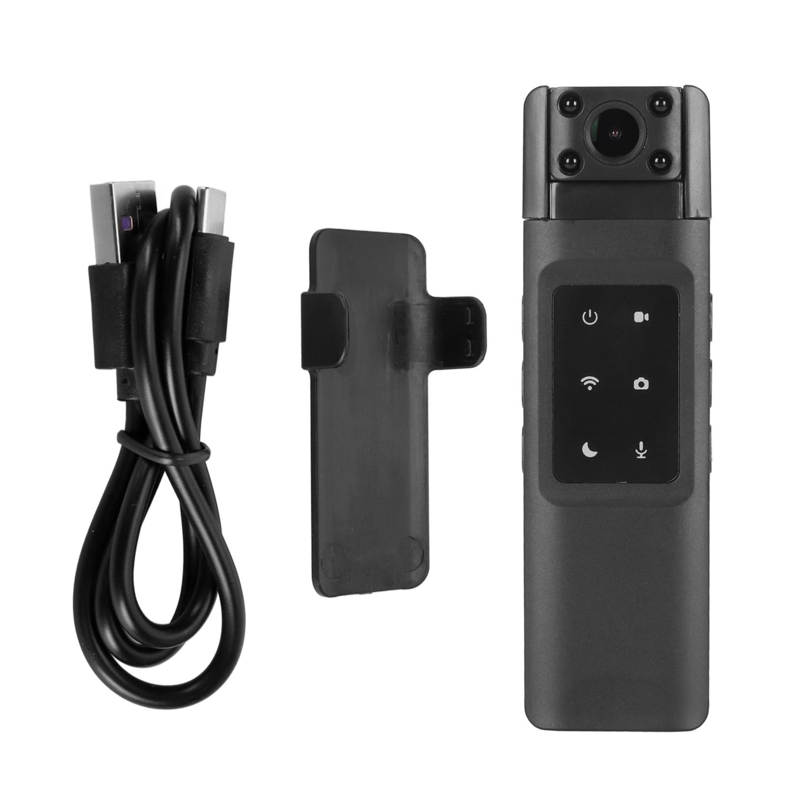 Mini Body Worn Camera Wireless WiFi 1080P HD Night Vision 130 Degree Wide Angle Mini Video Recorder
Mini Body Worn Camera Wireless WiFi 1080P HD Night Vision 130 Degree Wide Angle Mini Video Recorder