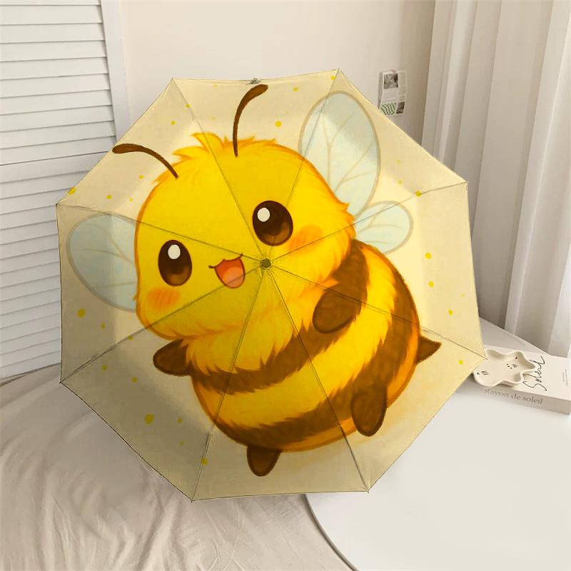 1PC Bee Cute Umbrella-8-Rib Reinforced, Automatic Open, Lightweight & Durable, Cute Fashion Accessory for Outdoor-F2671
1PC Bee Cute Umbrella-8-Rib Reinforced, Automatic Open, Lightweight & Durable, Cute Fashion Accessory for Outdoor-F2671
