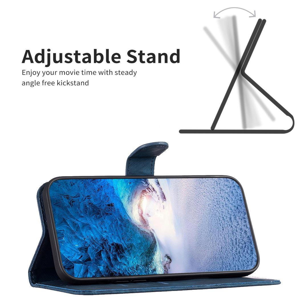 Shockproof Phone Case for Google Pixel 7a Wallet Shell Imprinting Grid Pattern Stand Cover Blue
Shockproof Phone Case for Google Pixel 7a Wallet Shell Imprinting Grid Pattern Stand Cover Blue