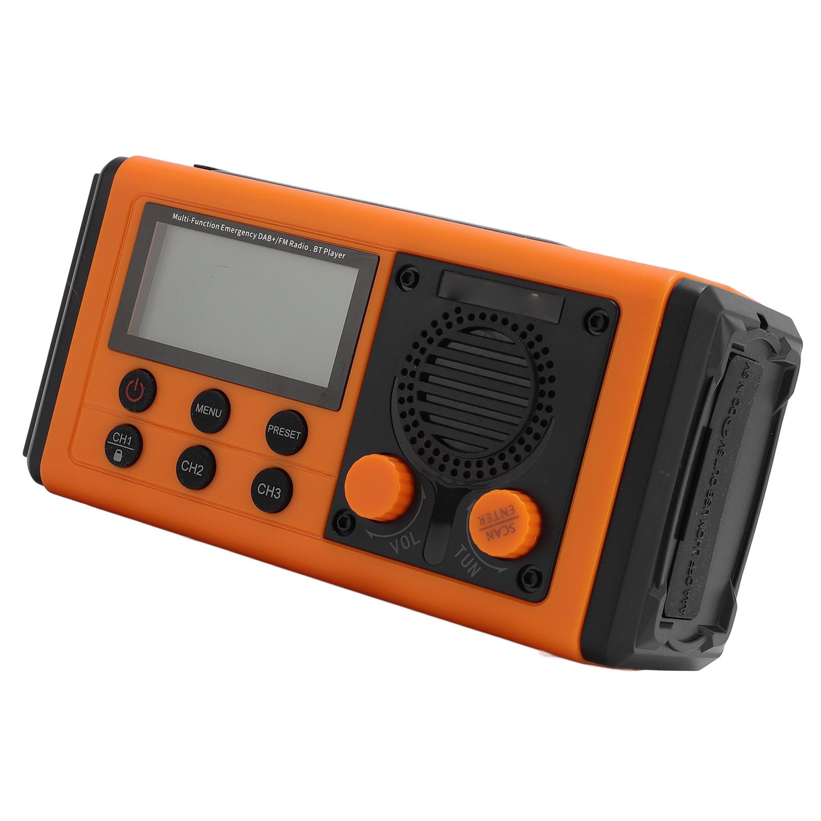 Multifunction Radio Solar Hand Crank Radio Spker Large Capacity Power Source for Outdoor Lighting Emergency
Multifunction Radio Solar Hand Crank Radio Spker Large Capacity Power Source for Outdoor Lighting Emergency