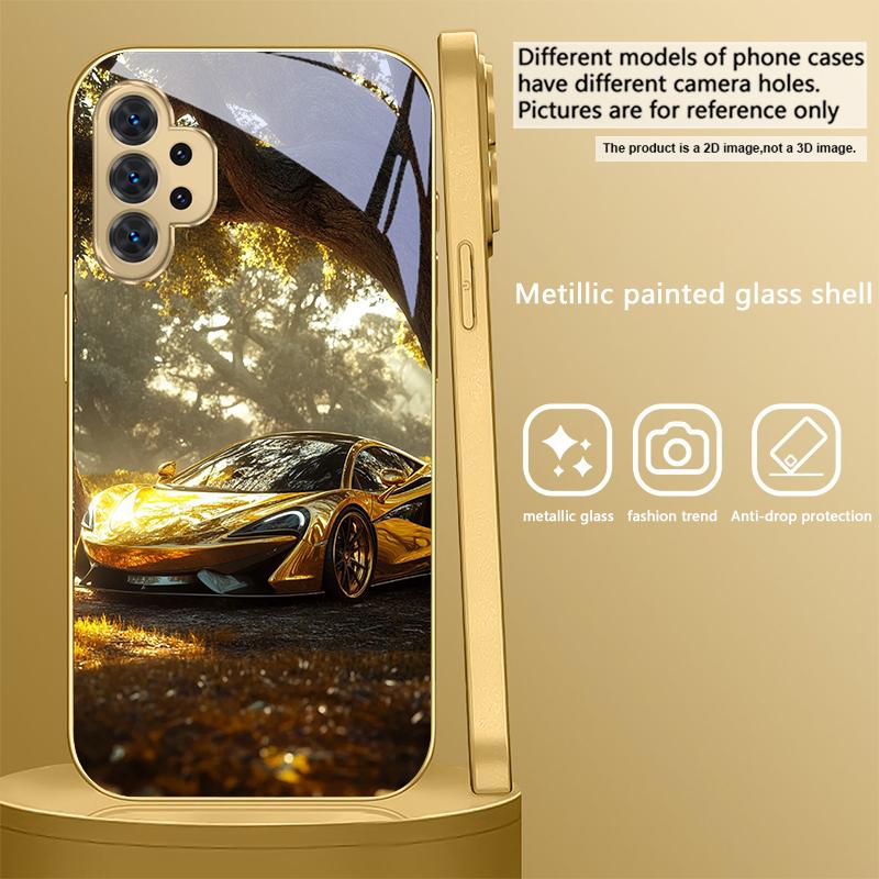 Golden luxury sports car For Samsung A 31 32 A33 A34 35 14 A15 13 16 25 26 50 52 53 54 55 56 70 71 72 73 Golden glass phone case Galaxy A73 5G
Golden luxury sports car For Samsung A 31 32 A33 A34 35 14 A15 13 16 25 26 50 52 53 54 55 56 70 71 72 73 Golden glass phone case Galaxy A73 5G